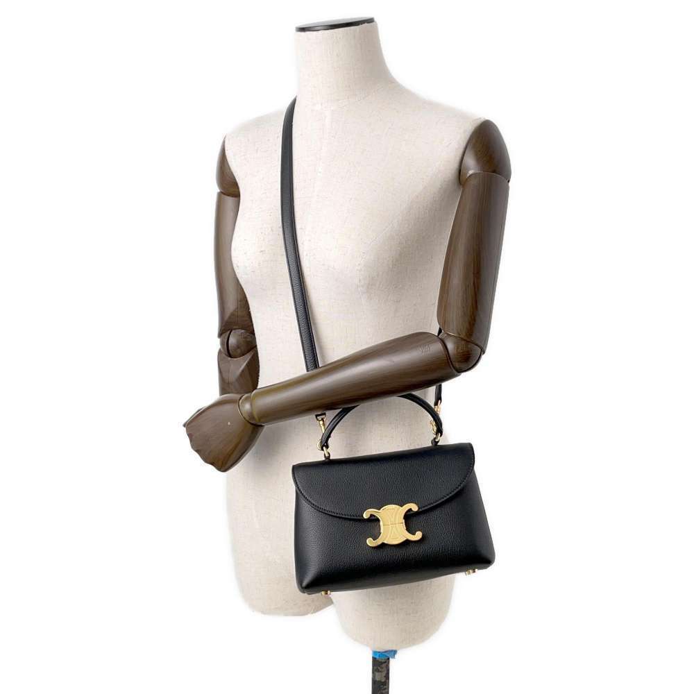 Celine Teen Nino handbag shoulder bag black - Picture 4 of 11